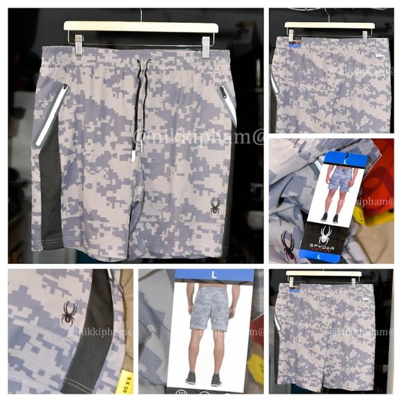 Spyder Active Men’s Woven Short gray